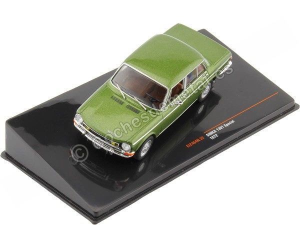 Cochesdemetal.es 1972 Simca 1301 Special Verde Metalizado 1:43 IXO Models CLC464N