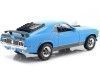 Cochesdemetal.es 1970 Ford Mustang Mach 1 Azul / Negro 1:18 Food 31453