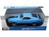 Cochesdemetal.es 1970 Ford Mustang Mach 1 Azul / Negro 1:18 Food 31453