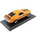 Cochesdemetal.es 1970 Ford Mustang Mach 1 Narranja / Negro 1:18 Food 31453