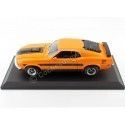 Cochesdemetal.es 1970 Ford Mustang Mach 1 Narranja / Negro 1:18 Food 31453