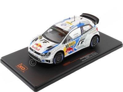 Cochesdemetal.es 2014 Volkwagen Polo R WRC Nº1 Ogier/Ingrassia Ganador Rally de Cataluña 1:24 IXO Models 24RAL018A