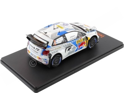 Cochesdemetal.es 2014 Volkwagen Polo R WRC Nº2 Latvala/Anttila Rally de Cataluña 1:24 IXO Models 24RAL018B 2