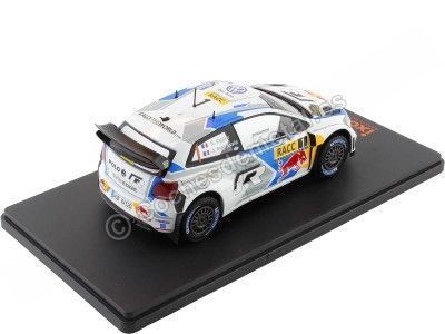 Cochesdemetal.es 2014 Volkwagen Polo R WRC Nº1 Ogier/Ingrassia Ganador Rally de Cataluña 1:24 IXO Models 24RAL018A 2