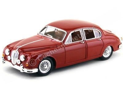 Cochesdemetal.es 1959 Jaguar Mark II Rojo Metalizado 1:18 Bburago 12009