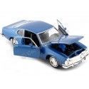 Cochesdemetal.es 1974 Ford Maverick Azul 1:24 Motor Max 79042