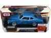 Cochesdemetal.es 1974 Ford Maverick Azul 1:24 Motor Max 79042