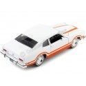 CARSDEMETAL.ES 1974 Ford Maverick Grabber White / Orange 1:24 MOTEUR MAX 79043