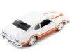 CARSDEMETAL.ES 1974 Ford Maverick Grabber White / Orange 1:24 MOTEUR MAX 79043