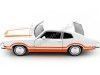 CARSDEMETAL.ES 1974 Ford Maverick Grabber White / Orange 1:24 MOTEUR MAX 79043