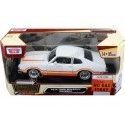 CARSDEMETAL.ES 1974 Ford Maverick Grabber White / Orange 1:24 MOTEUR MAX 79043