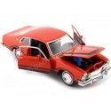 CARSDEMETAL.ES 1974 Ford Maverick Grabber Orange / Noir 1:24 MOTEUR MAX 79043