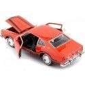 Carsdemetal.es 1974 Ford Maverick Grabber Orange / Noir 1:24 MOTEUR MAX 73332