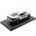 Cochesdemetal.es 2015 Ford Mustang GT 5.0 Police Blanco / Negro 1:18 Food Premiere 36203