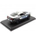 Cochesdemetal.es 2015 Ford Mustang GT 5.0 Police Blanco/Negro 1:18 Maisto Premiere 36203