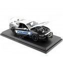 Cochesdemetal.es 2015 Ford Mustang GT 5.0 Police Blanco / Negro 1:18 Food Premiere 36203