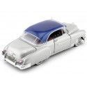 Cochesdemetal.es 1950 Chevrolet Bel Air Gris Metalizado/Azul 1:24 Motor Max 79026