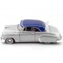Cochesdemetal.es 1950 Chevrolet Bel Air Gris Metalizado/Azul 1:24 Motor Max 79026