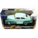 CARSDEMETAL.ES 1950 Chevrolet Aerosedan Fleetline Turquoise / Metallic turquoise 1:24 MOTOR MAX 79027