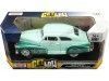 CARSDEMETAL.ES 1950 Chevrolet Aerosedan Fleetline Turquoise / Metallic turquoise 1:24 MOTOR MAX 79027