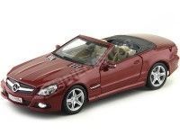 2009 Mercedes-Benz SL 550 Cabrio Granate 1:18 Maisto 31169