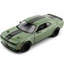 Cochesdemetal.es 2018 Dodge Challenger Srt Hellcat Wide Body Metallic Green 1:24 Motor Max 79350