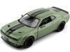 Cochesdemetal.es 2018 Dodge Challenger Srt Hellcat Wide Body Metallic Green 1:24 Motor Max 79350