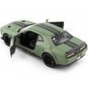 Cochesdemetal.es 2018 Dodge Challenger Srt Hellcat Wide Body Metallic Green 1:24 Motor Max 79350