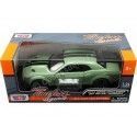 Cochesdemetal.es 2018 Dodge Challenger Srt Hellcat Wide Body Metallic Green 1:24 Motor Max 79350