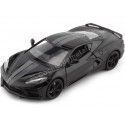 Cochesdemetal.es 2020 Chevrolet Corvette Stingray C8 Negro 1:24 MOTOR MAX 79360