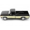 Cochesdemetal.es 1979 Ford F150 Pickup Custom Negro / Beige 1:24 Motor Max 79346