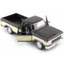 Cochesdemetal.es 1979 Ford F150 Pickup Custom Negro / Beige 1:24 Motor Max 79346