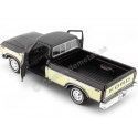 Cochesdemetal.es 1979 Ford F150 Pickup Custom Negro / Beige 1:24 Motor Max 79346