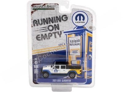 Cochesdemetal.es 2021 Jeep Gladiator Mopar Parts & Service "Running on vide Series 14" 1:64 Greenlight 41140f 2