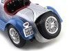 1930 Alfa Romeo 8C 2300 Spider Touring Gris-Azul 1:18 Bburago 12063 Cochesdemetal 14 - Coches de Metal 