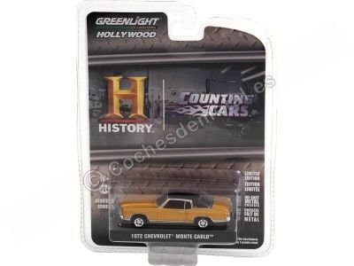Cochesdemetal.es 1972 Chevrolet Monte Carlo "Counting Cars Hollywood Series 35" 1:64 Greenlight 44950D 2