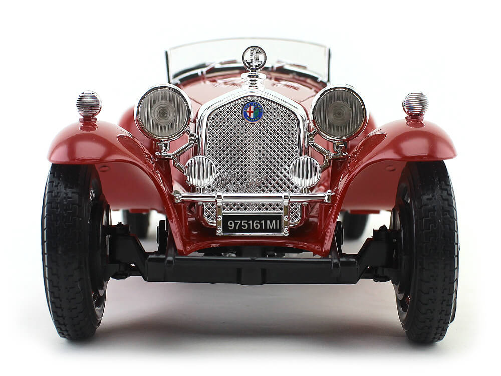 1930 Alfa Romeo 8C 2300 Spider Touring Rojo 1:18 Bburago 12063