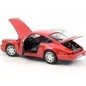 Carsdemetal.es 1990 Porsche 911 Carrera 2 Red 1:18 Norev HQ 187320