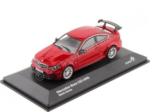 Cochesdemetal.es 2012 Mercedes C63 AMG Black Series Rojo 1:43 Solido S4311602