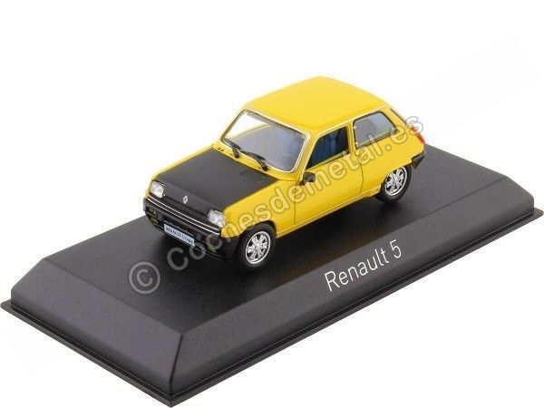 Cochesdemetal.es 1980 Renault 5 R5 Copa Amarillo Girasol 1:43 Norev 510537