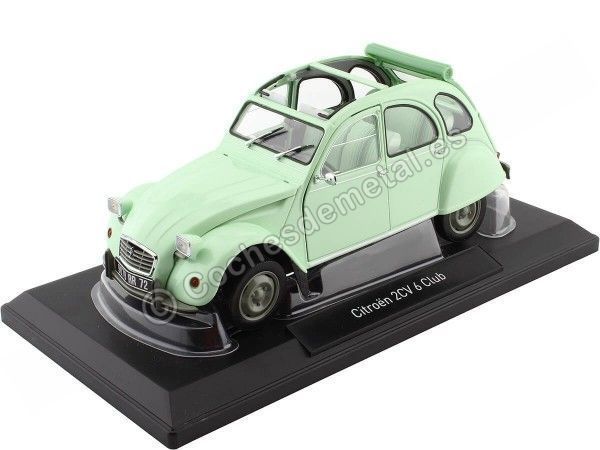 Cochesdemetal.es 1982 Citroen 2CV 6 Club Jade Green 1:18 Norev 181486