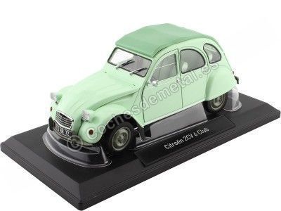 Cochesdemetal.es 1982 Citroen 2CV 6 Club Jade Green 1:18 Norev 181486 2