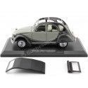 Cochesdemetal.es 1983 Citroen 2CV Charleston Cormoran Grey/Nocturne 1:18 Norev 181487