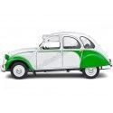 CARSDEMETAL.ES 1978 Citroen 2CV6 Dolly White / Green 1:18 Solino S1805025