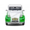 CARSDEMETAL.ES 1978 Citroen 2CV6 Dolly White / Green 1:18 Solino S1805025