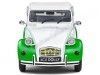 CARSDEMETAL.ES 1978 Citroen 2CV6 Dolly White / Green 1:18 Solino S1805025