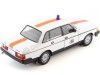 CARSDEMETAL.ES 1986 Volvo 240 BL "Belgique Police" White 1:24 Wellly 24102BE