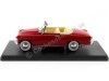 Cochesdemetal.es 1954 Skoda Felicia Cabriolet Rojo 1:24 Whitebox 124154