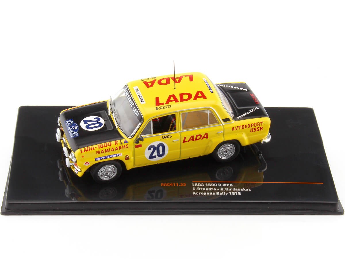 1978 Lada 1600 R Nº20 Brundza/Girdauskas Rally Acropolis 1:43 IXO M...