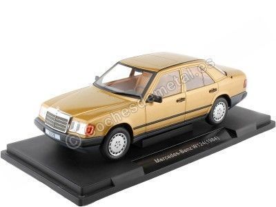 Cochesdemetal.es 1984 Mercedes-Benz 260 E (W124) Beige Metalizado 1:18 MC Group 18412